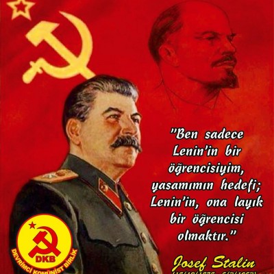 DKB Stalin lenin ogrenci