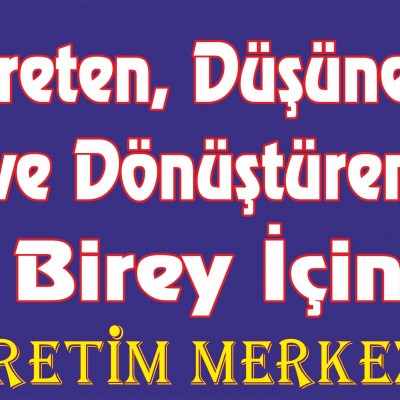 Uretim Merkezi Slogan 3
