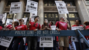 ABD öğretmenler grev